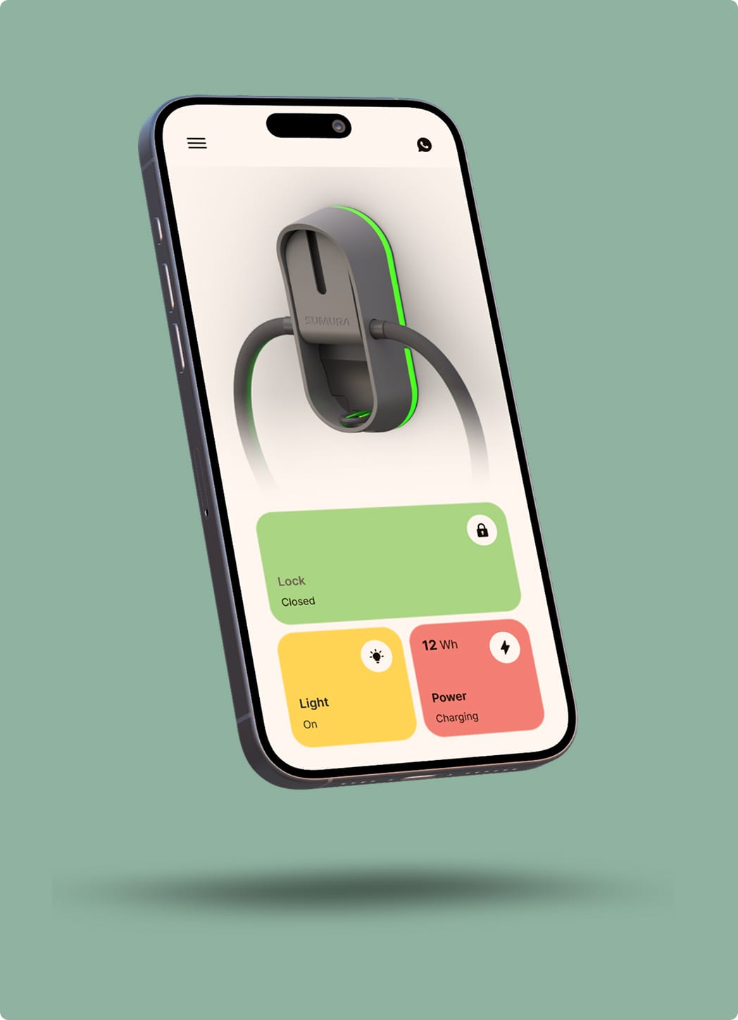 Sumura e-bike charging
